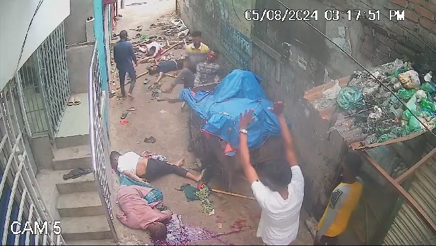 How did the police kill our brothers in the alley in front of Jatrabari police station?